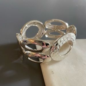 Silver Cocktail Bracelet